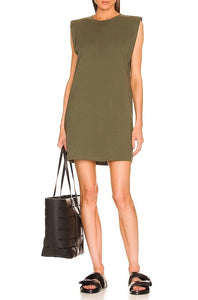 Shoulder Pad Dress