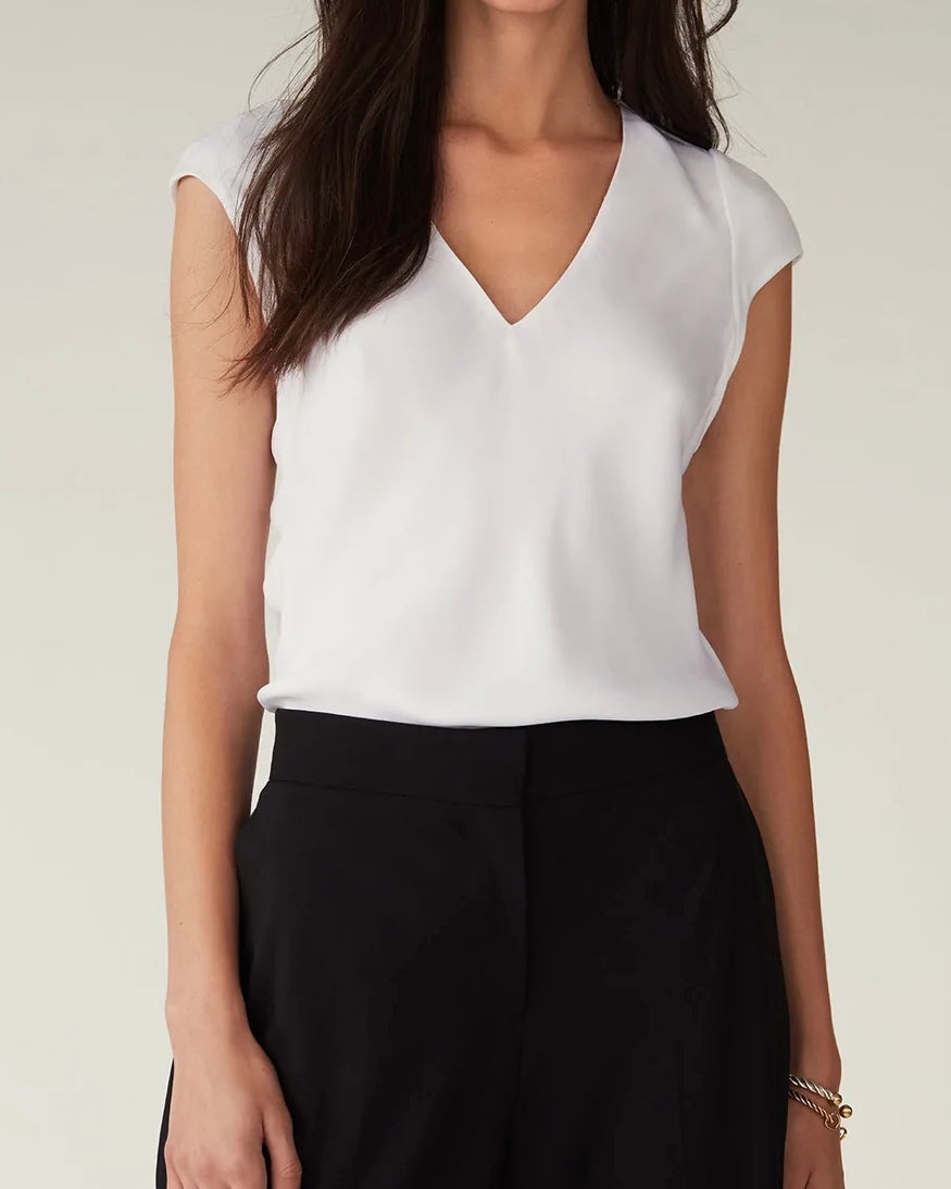 Josephine V-Neck Shell
