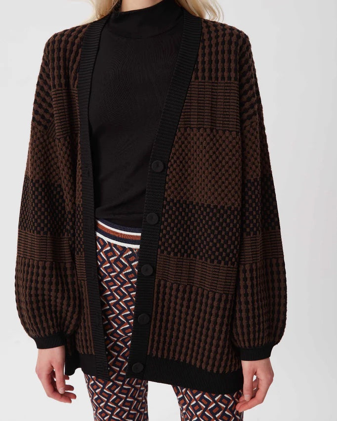 Mona Textured Cardigan