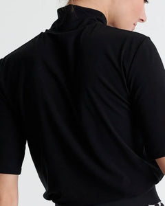Mock Neck Tee