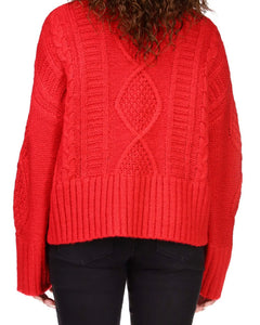 Warm Up Cable Sweater