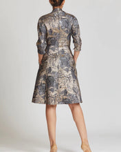 Load image into Gallery viewer, Metallic Jacquard Dress
