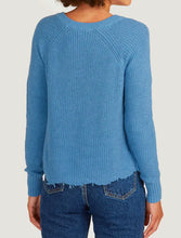 Load image into Gallery viewer, Distressed Scallop Shaker Sweater
